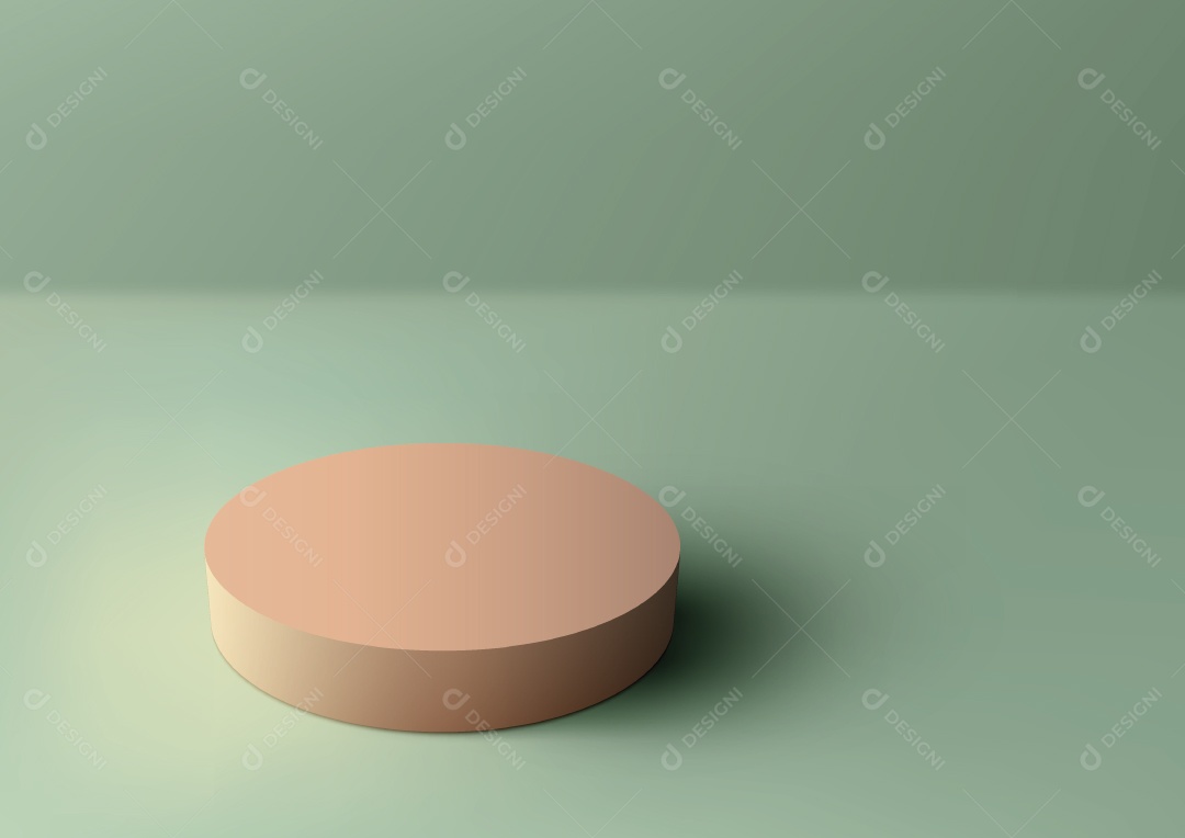 Modelo de Cenário de Pódio Minimalista Vetor EPS Editável