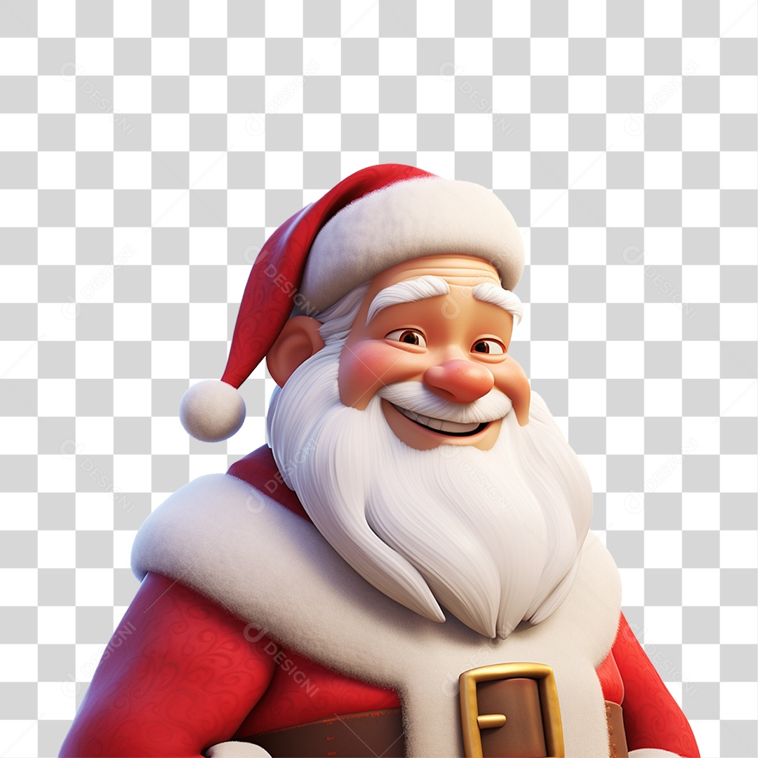 Papai Noel Final de Ano Natal PNG Transparente