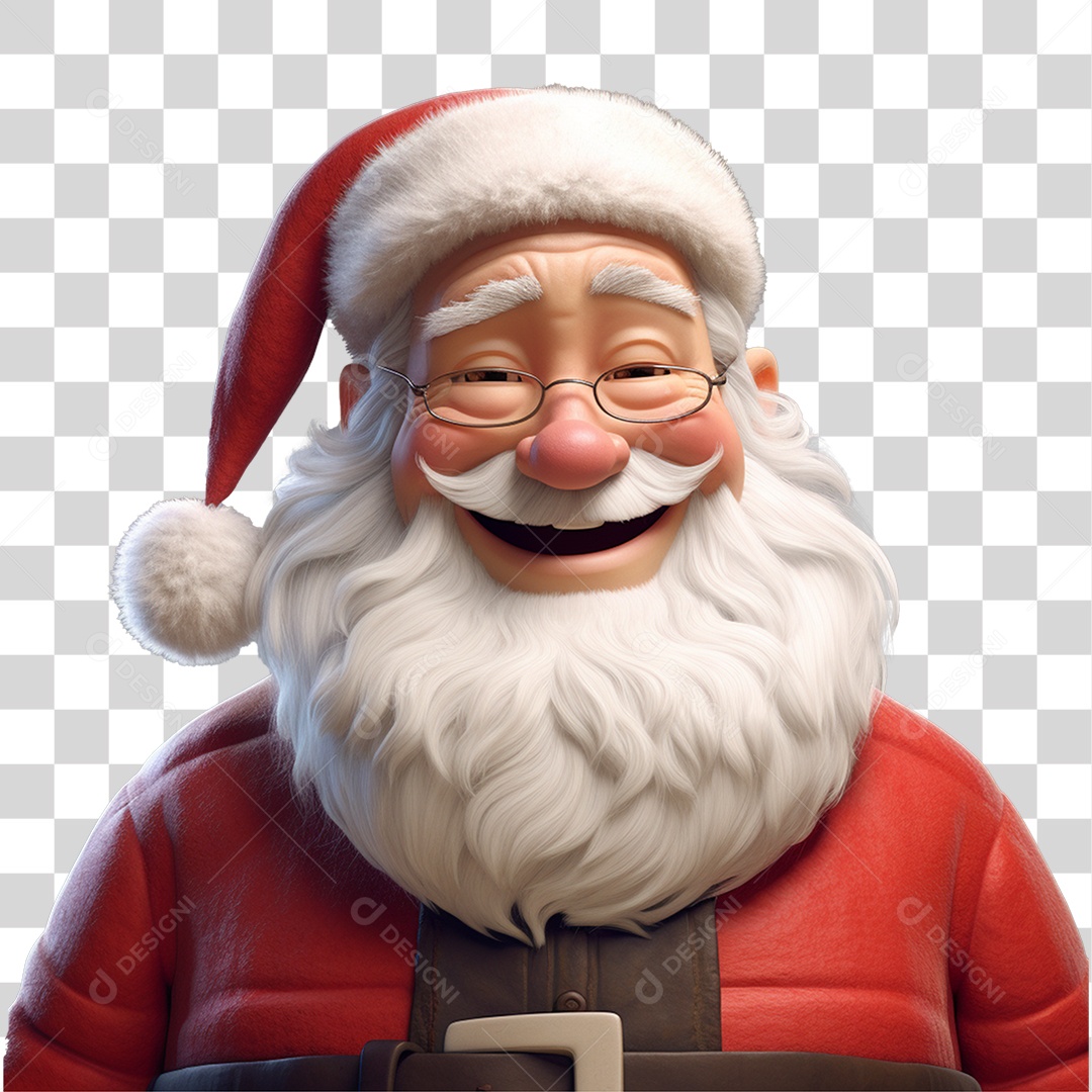 Papai Noel Final de Ano Natal PNG Transparente