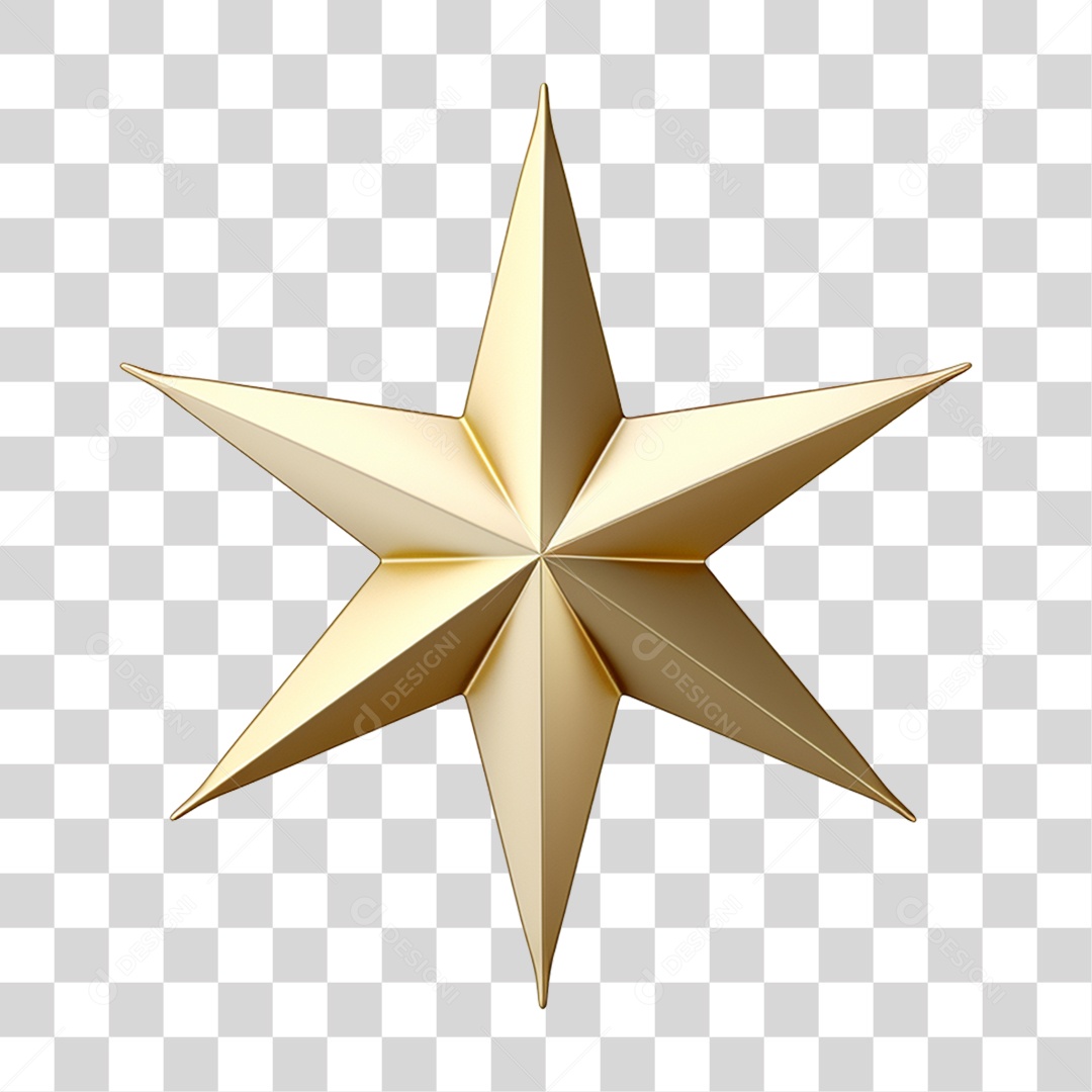 Estrela de Natal Enfeite Natalino PNG Transparente