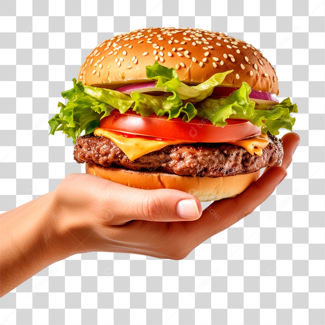 Burger Snack Sandwich PNG Transparent