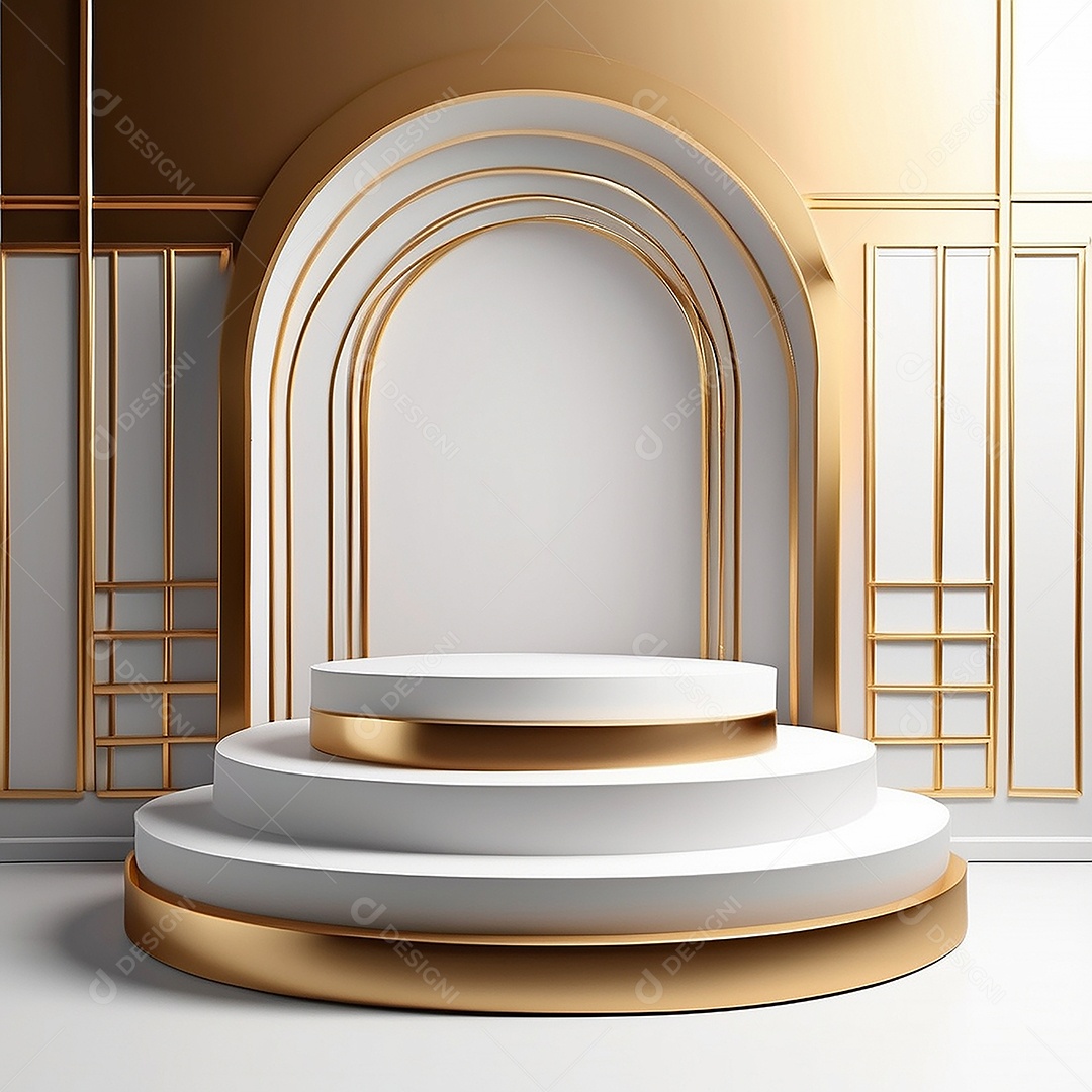 Fundo de pódio gradientes de ouro branco-5057-4f35-979c-4d40674b7544
