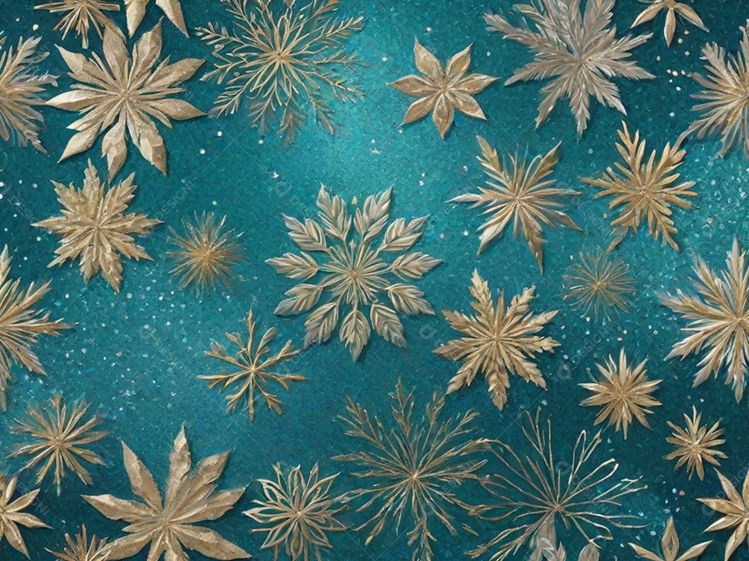 Crie um fundo de parede com uma textura brilhante, usando glitter e tintas metálicas para dar um aspecto festivo e glamoroso.