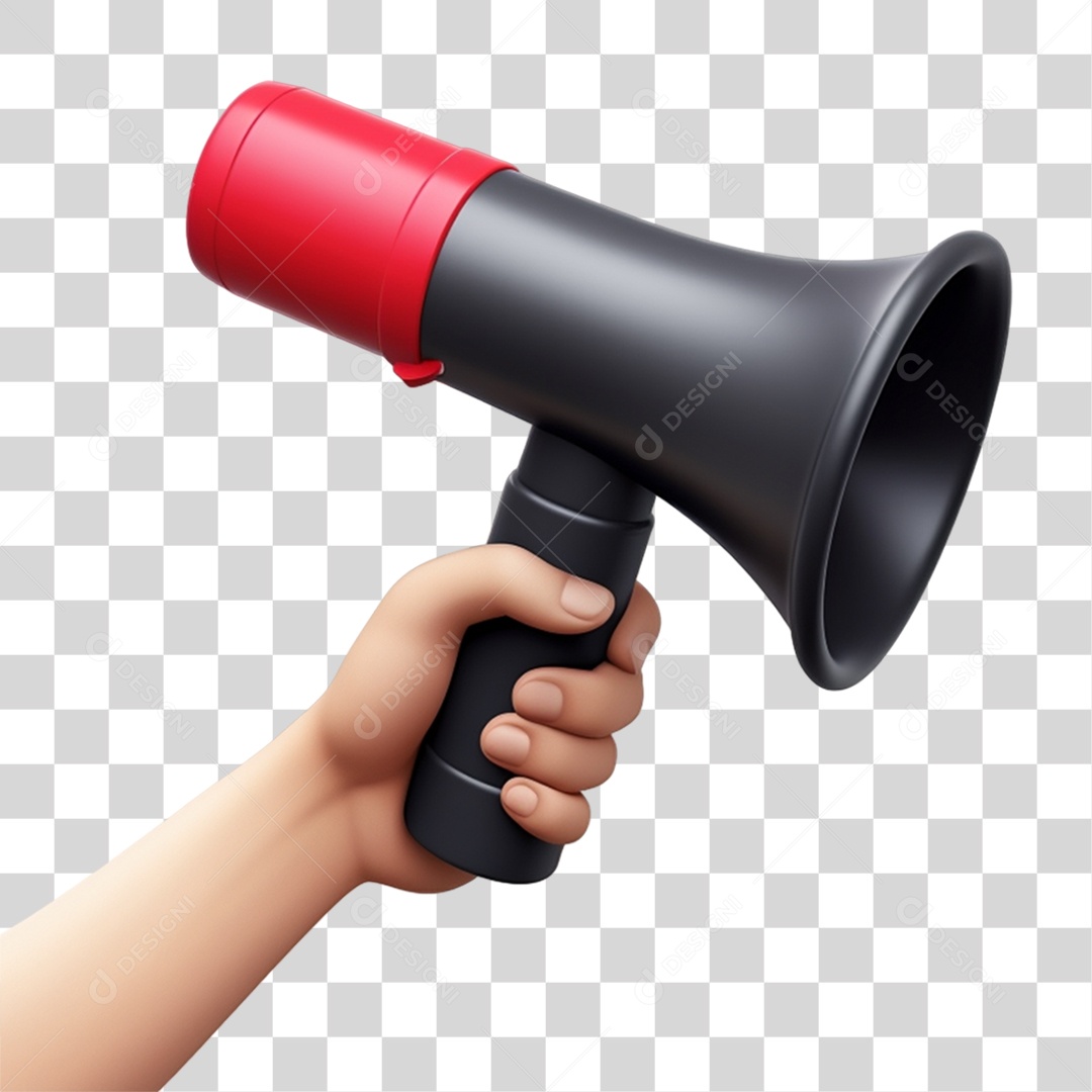 Black Friday Mega Fone Para Anuncio de Promoções PNG Transparente