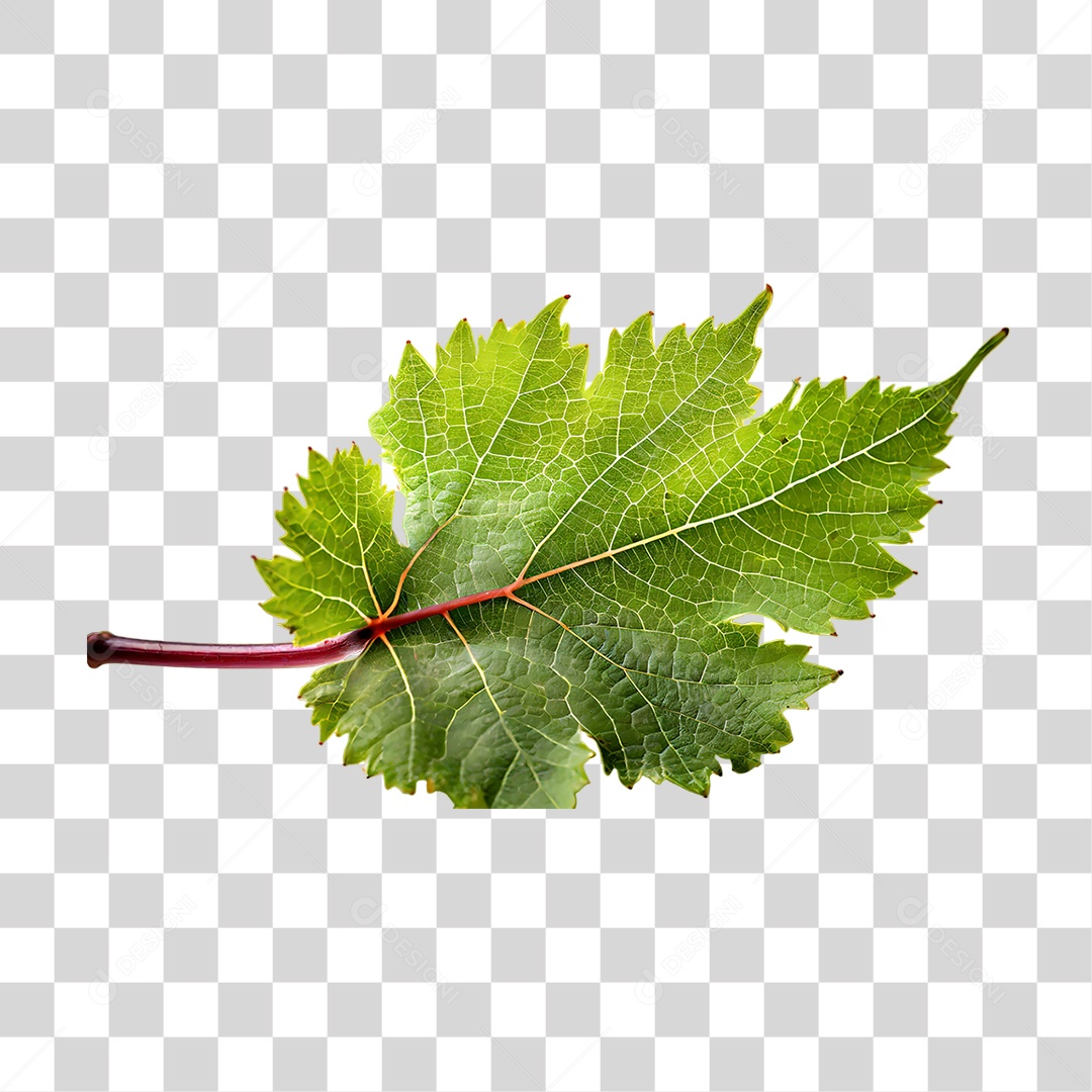 Folha Verde PNG Transparente