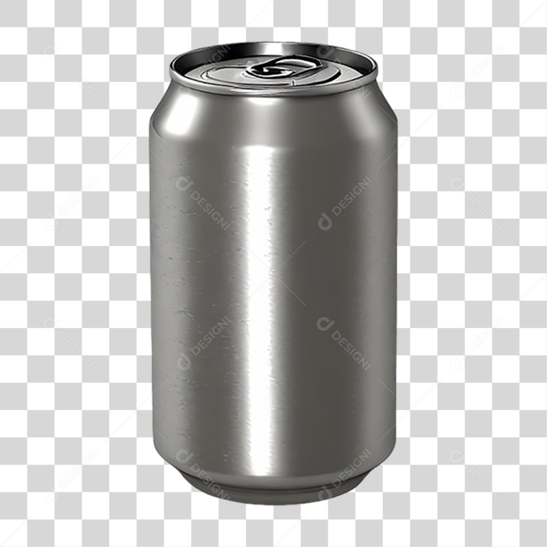 Lata de Alumínio PNG Transparente