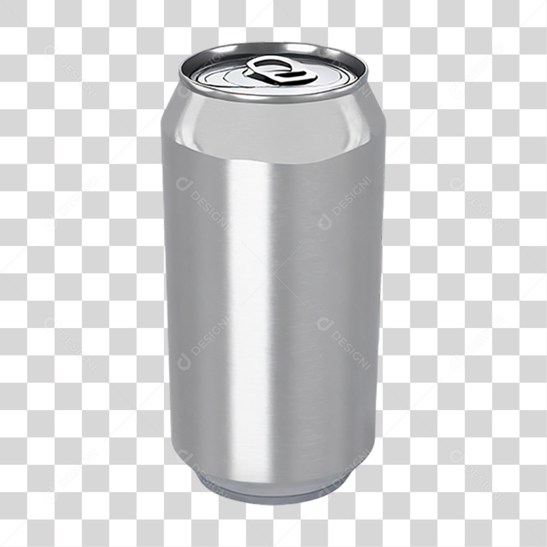 Lata de Alumínio PNG Transparente