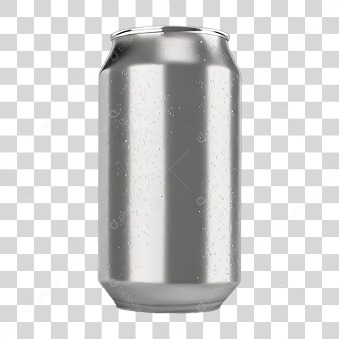 Lata de Alumínio PNG Transparente
