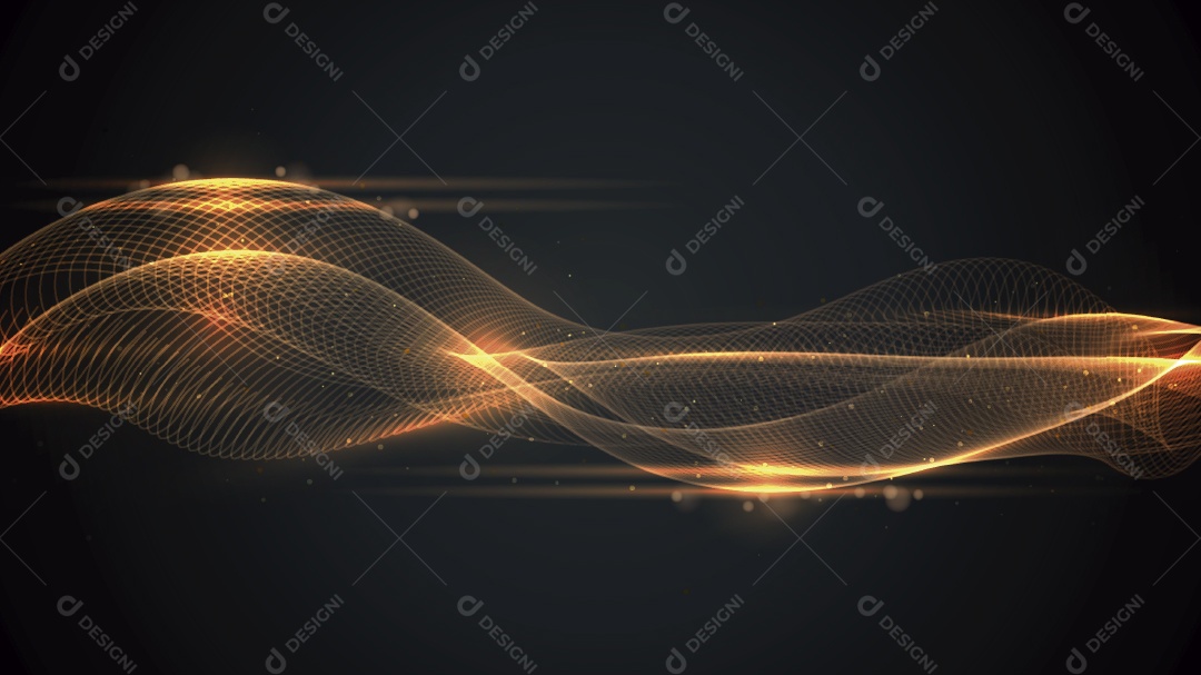 Background Abstrato Ondulado Ilustração Vetor EPS