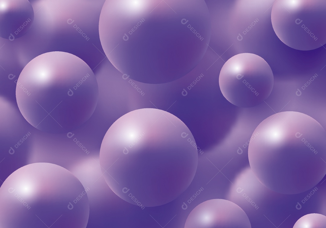 Background Abstrato de Círculos Ilustração Vetor EPS