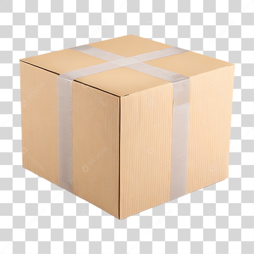 Caixa de Papelão PNG Transparente