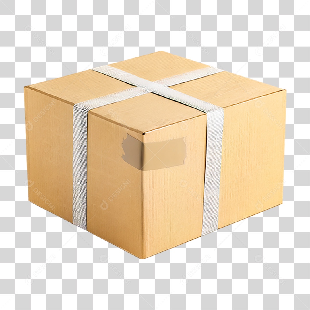 Caixa de Papelão PNG Transparente