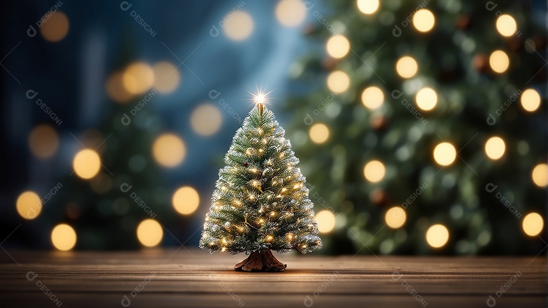 Árvore de natal turvo