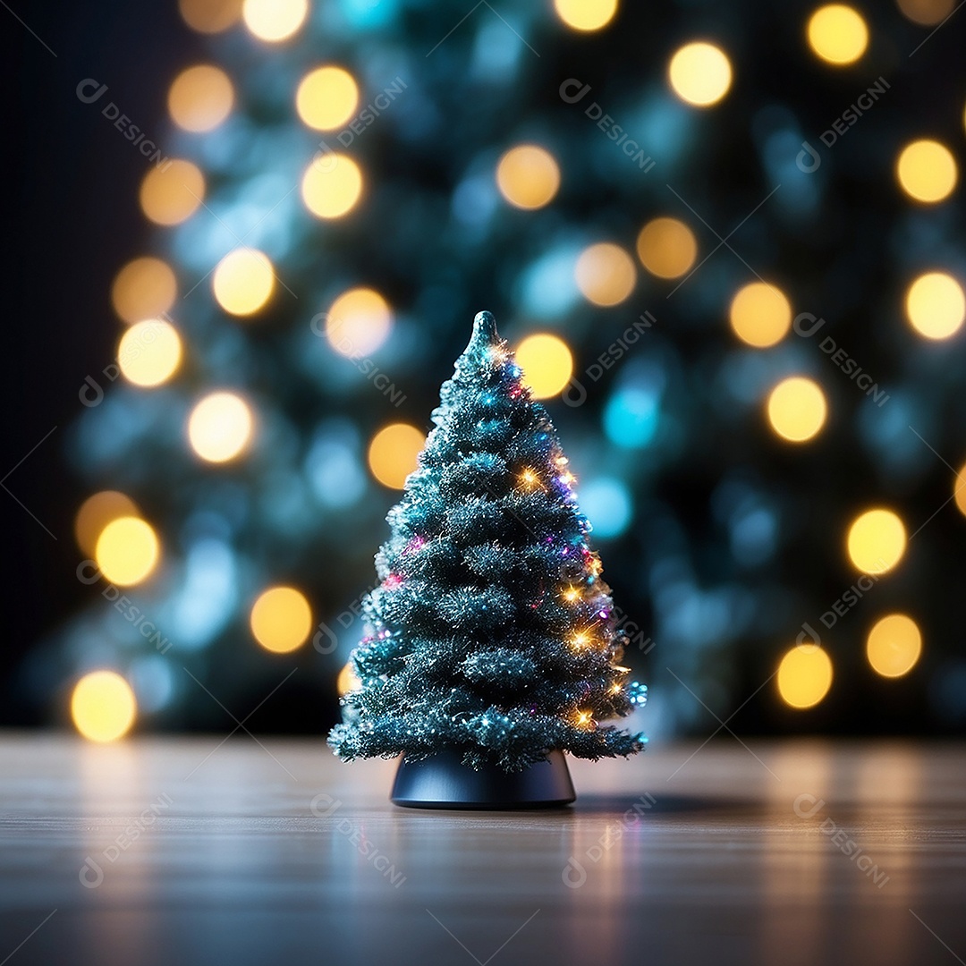 Àrvore de natal copyspace borrado