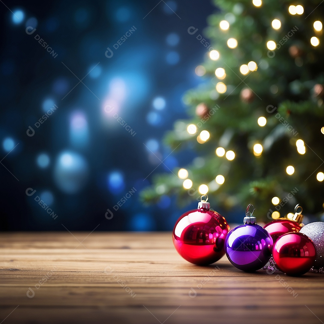 Àrvore de natal copyspace borrado