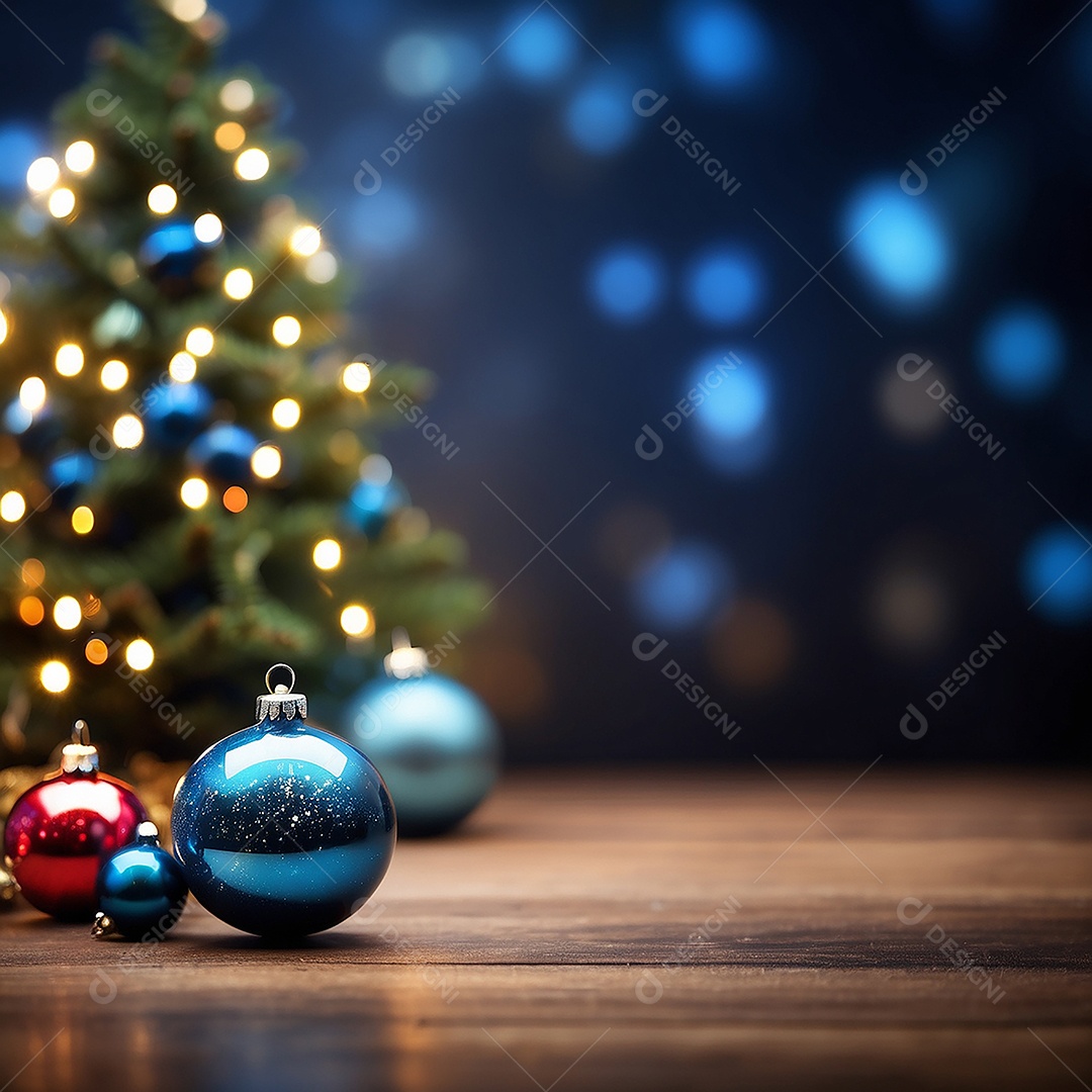 Àrvore de natal copyspace borrado