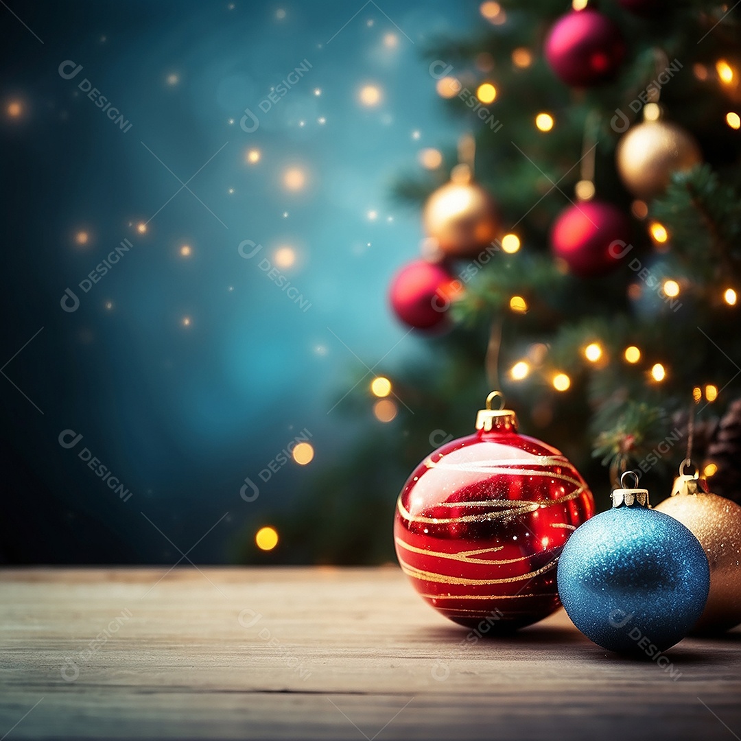 Àrvore de natal copyspace borrado