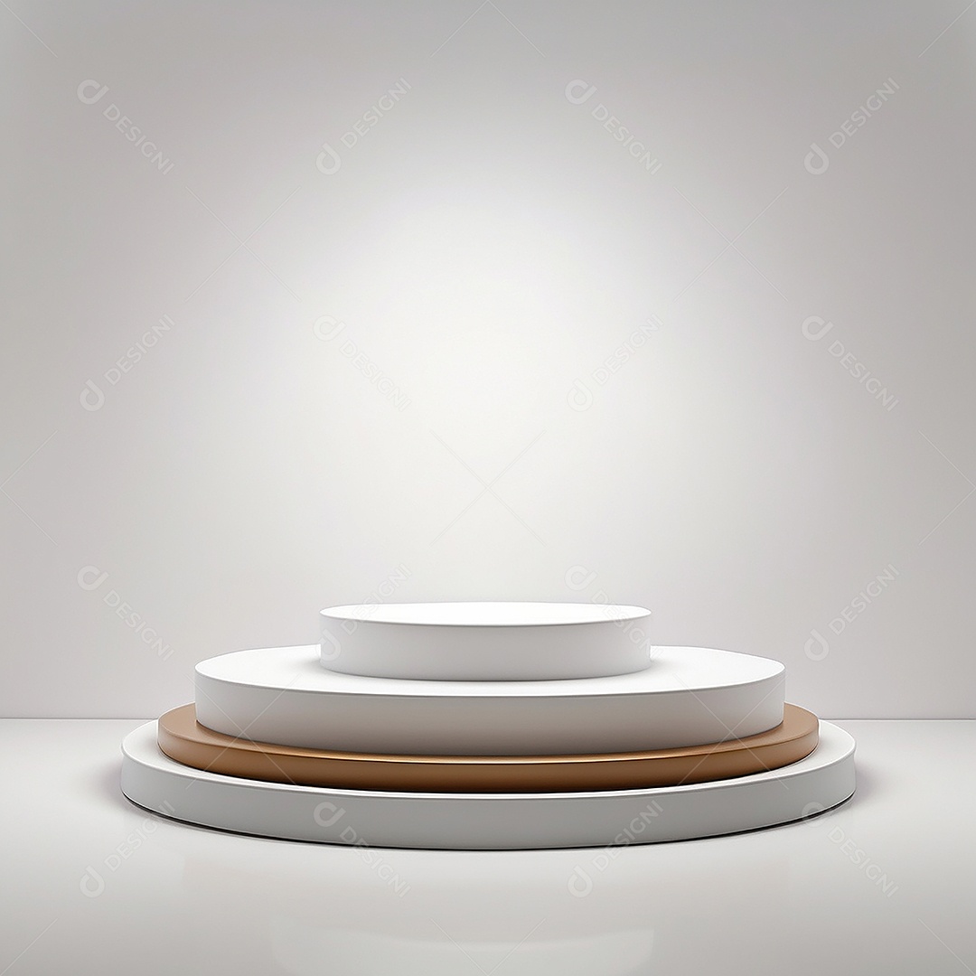 Fundo vazio do pódio