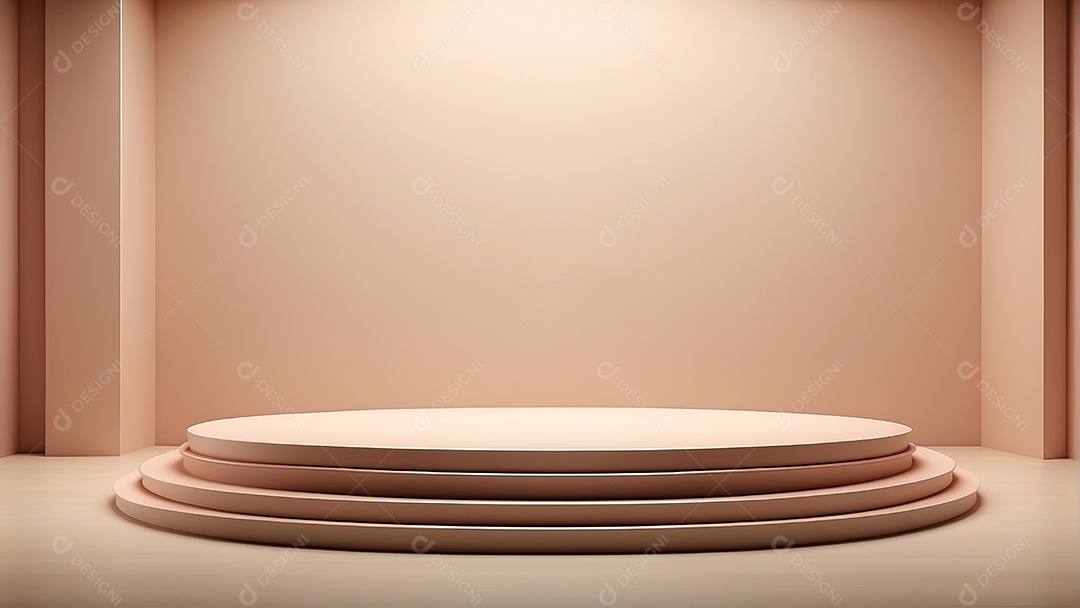 Fundo vazio do pódio