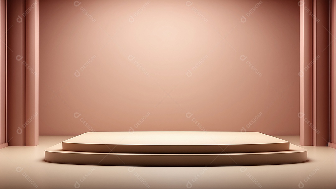 Fundo vazio do pódio