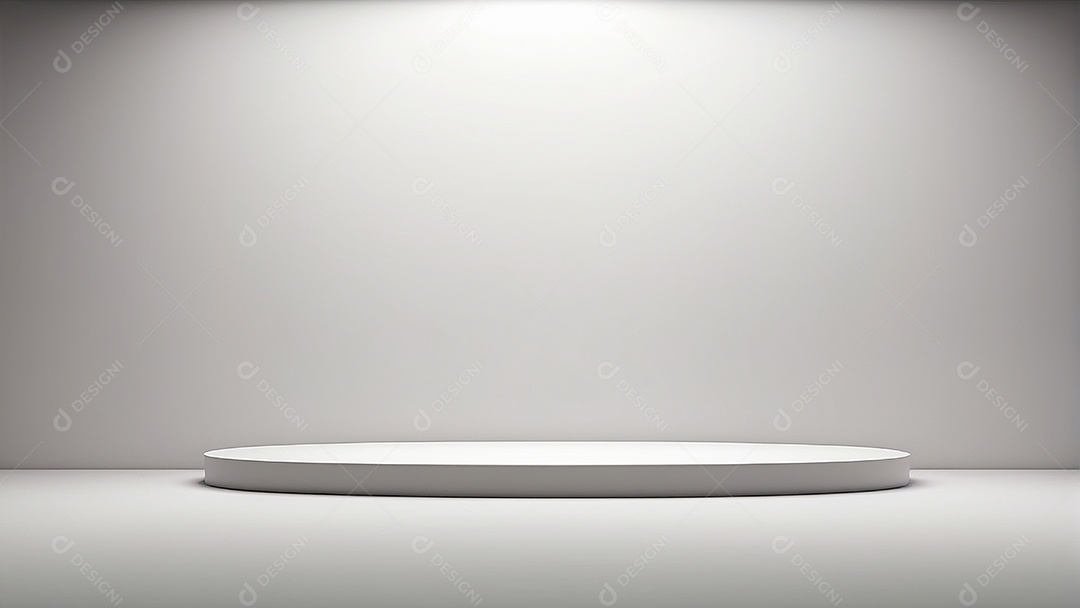 Fundo de pódio vazio