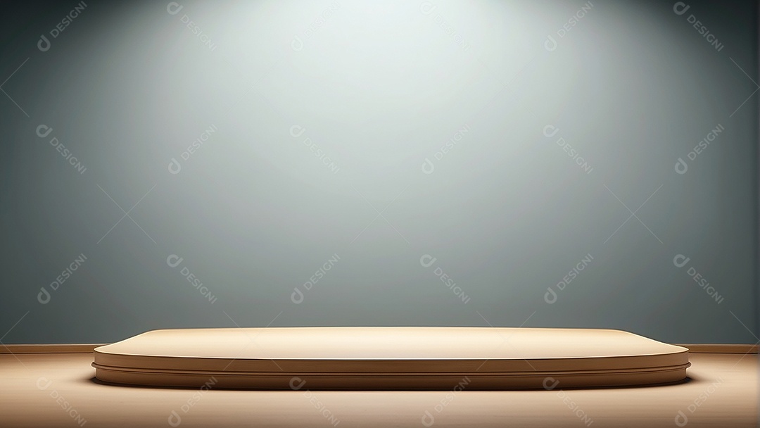 Fundo de pódio vazio