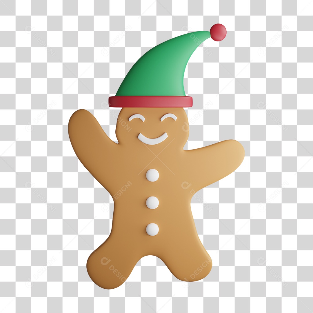 Biscoito de Natal PNG Transparente