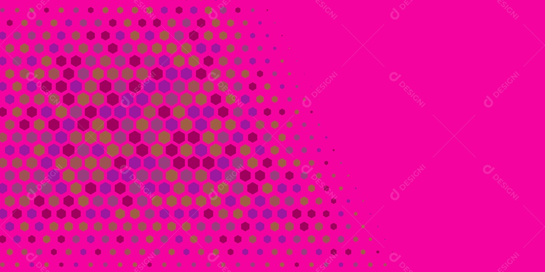 Background Hexágono Abstrato Rosa Ilustração Vetor EPS