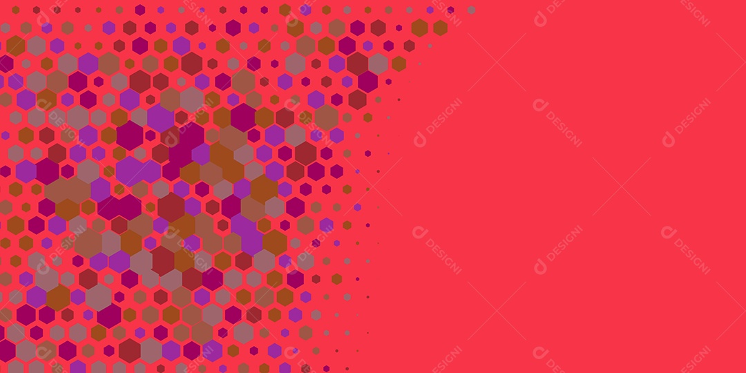 Background Hexágono Abstrato Rosa Ilustração Vetor EPS