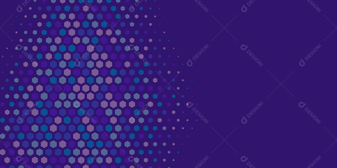 Background Hexágono Abstrato Roxo Ilustração Vetor EPS