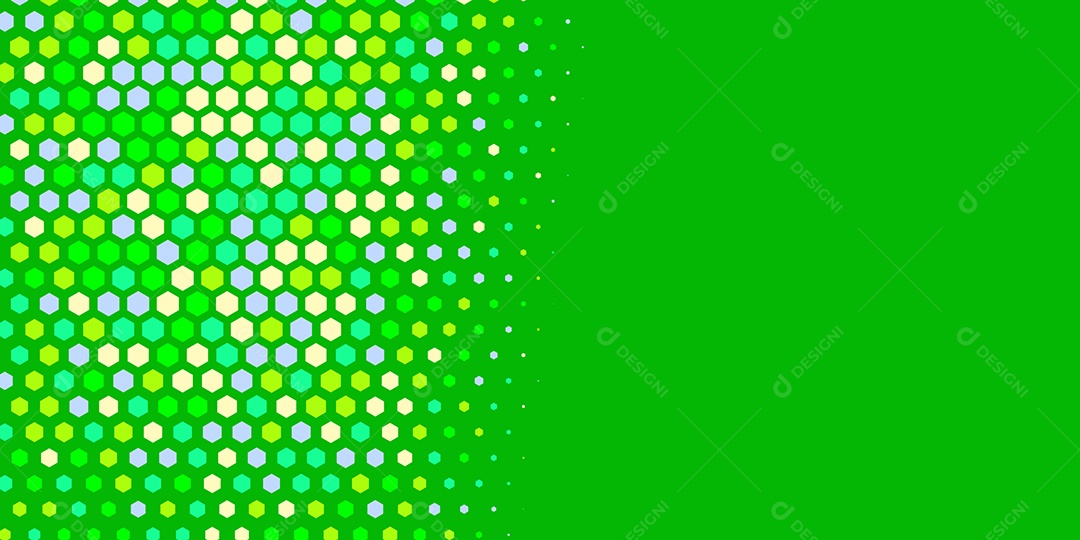 Background Hexágono Abstrato Verde Ilustração Vetor EPS