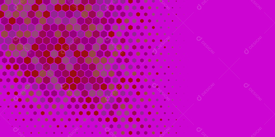 Background Hexágono Abstrato Roxo Ilustração Vetor EPS