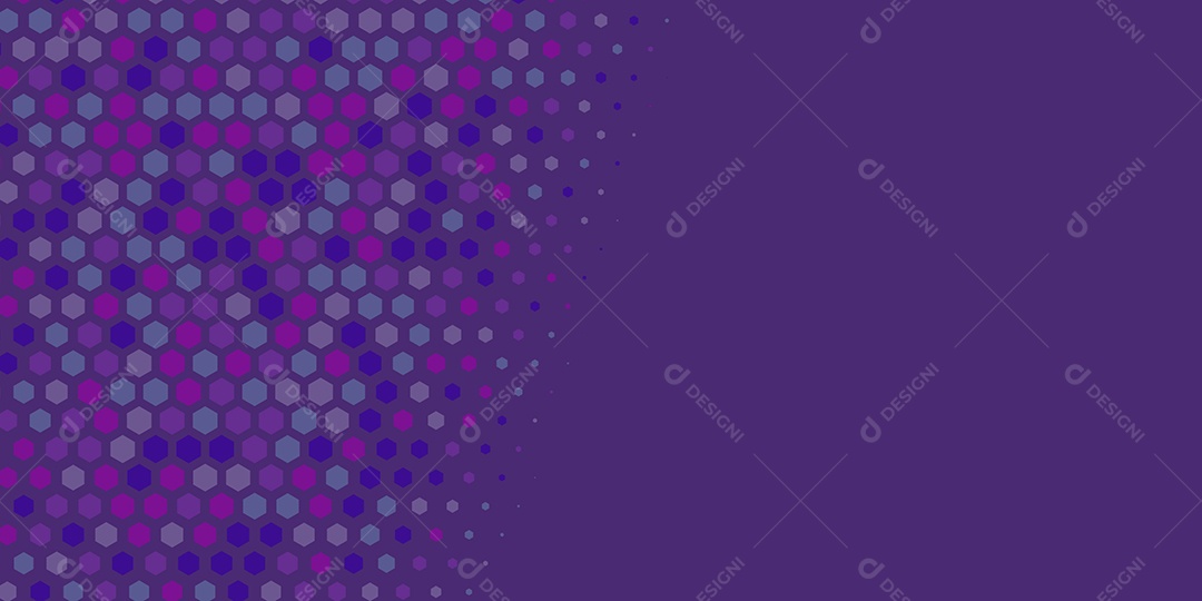 Background Hexágono Abstrato Roxo Ilustração Vetor EPS
