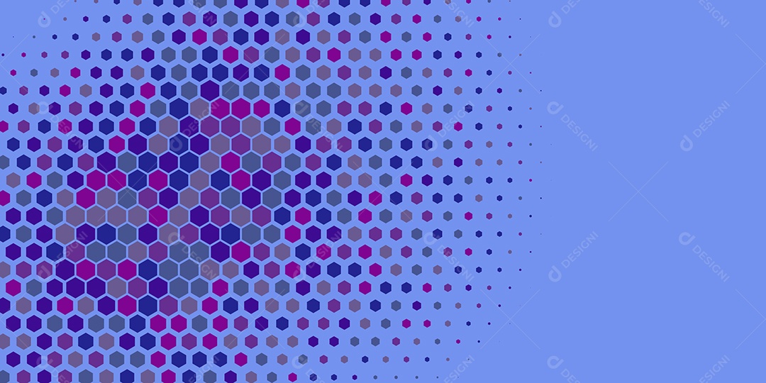 Background Hexágono Abstrato Roxo Ilustração Vetor EPS