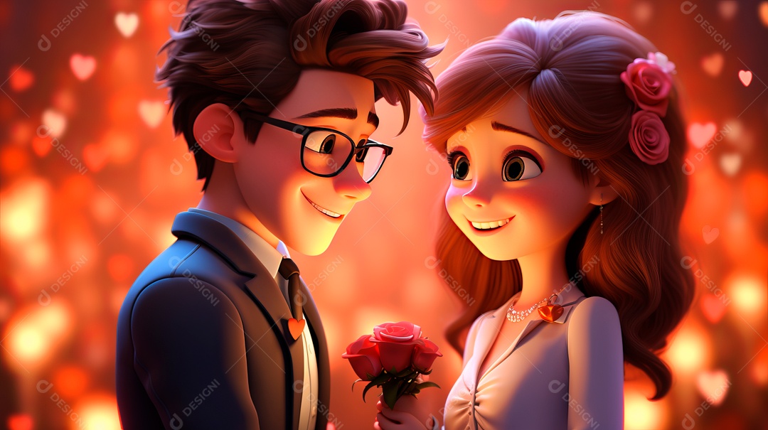 Primavera, a chave das boas festas 20 de março Desenho 3D Generative AI.