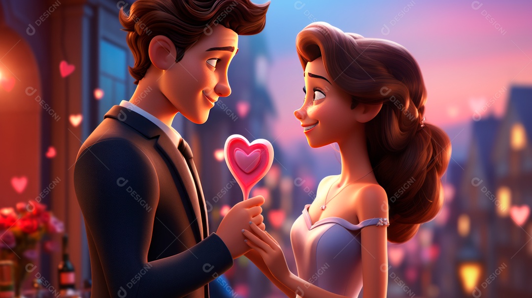 Primavera, a chave das boas festas 20 de março Desenho 3D Generative AI.