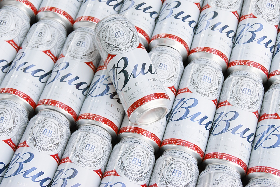 Estoque de cervejas Budweiser