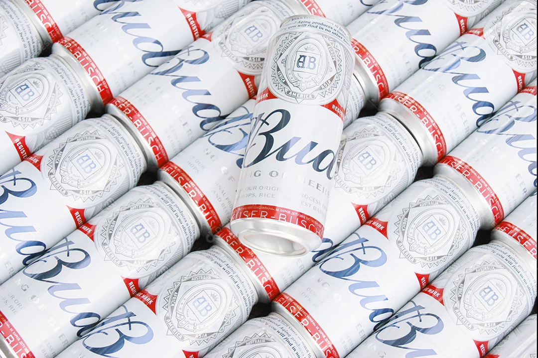 Estoque de cervejas Budweiser
