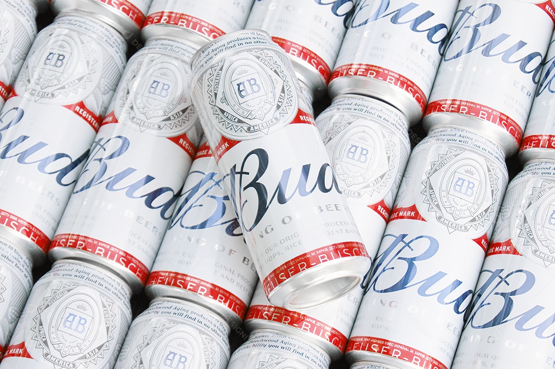 Estoque de cervejas Budweiser