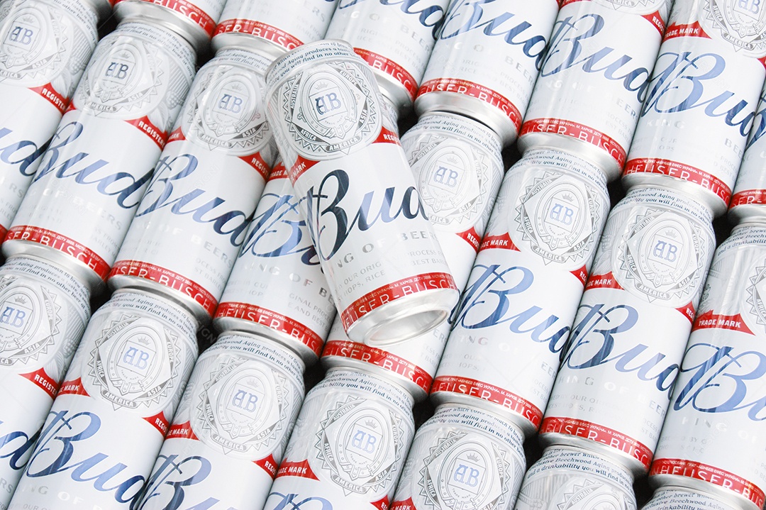 Estoque de cervejas Budweiser