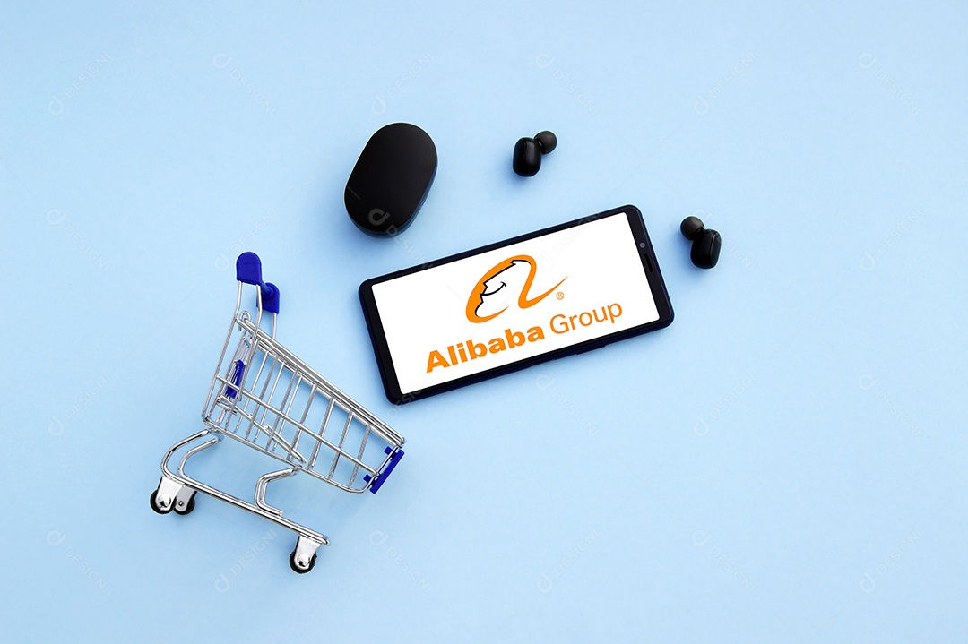 Conceito de compras online