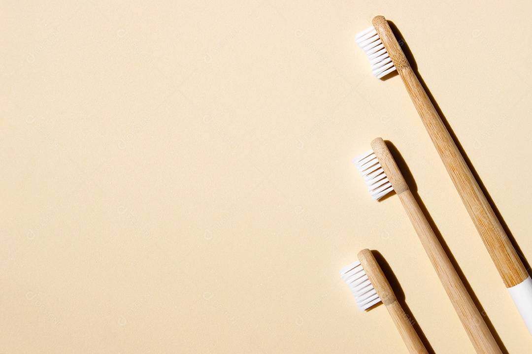 Escovas ecologica de bambu