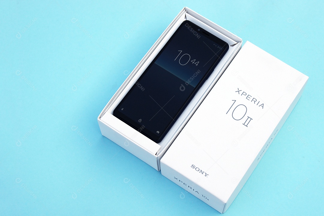 Novo aparelho digital da sony X-peria 10azul lacrado