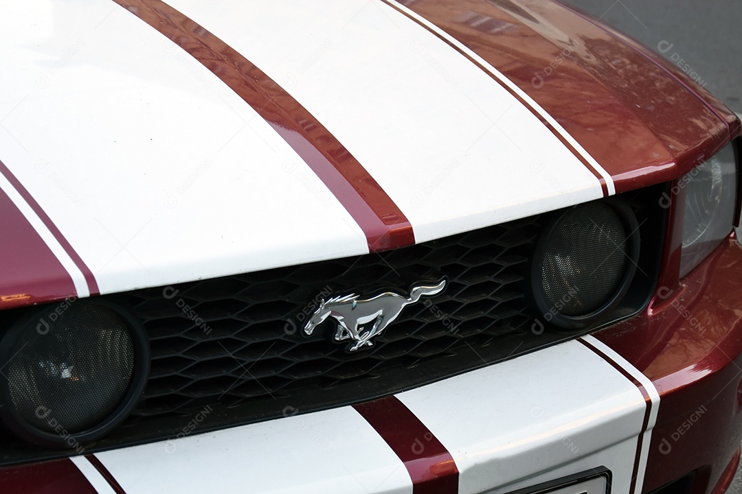 Emblema do carro MUSTANG