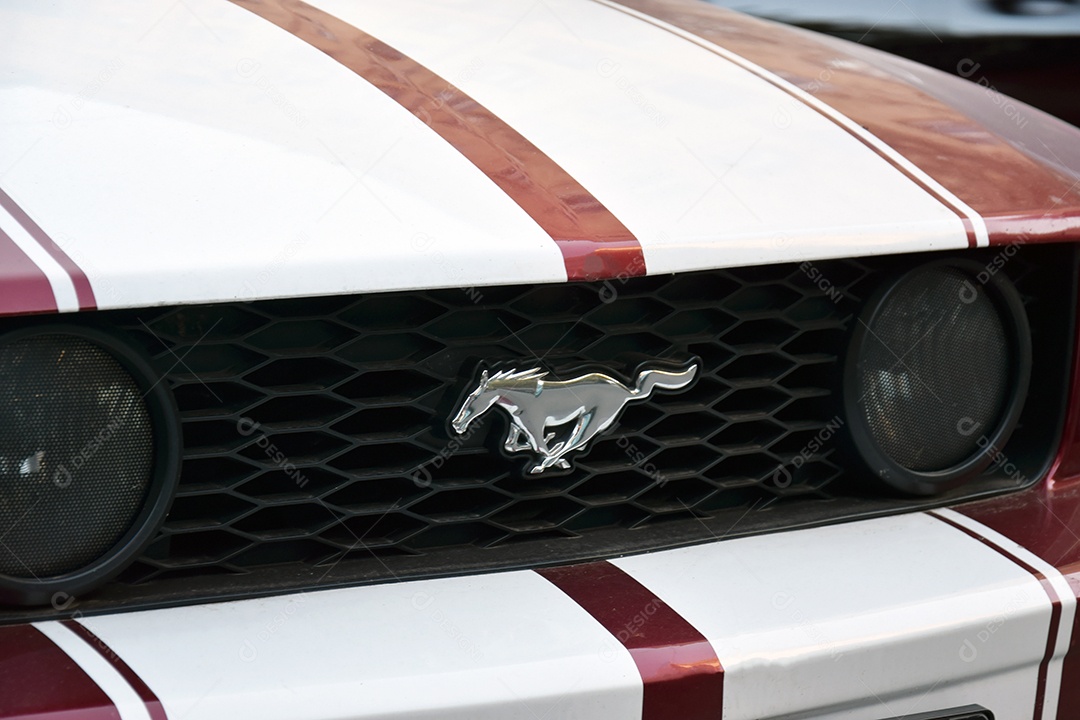 Emblema do carro MUSTANG