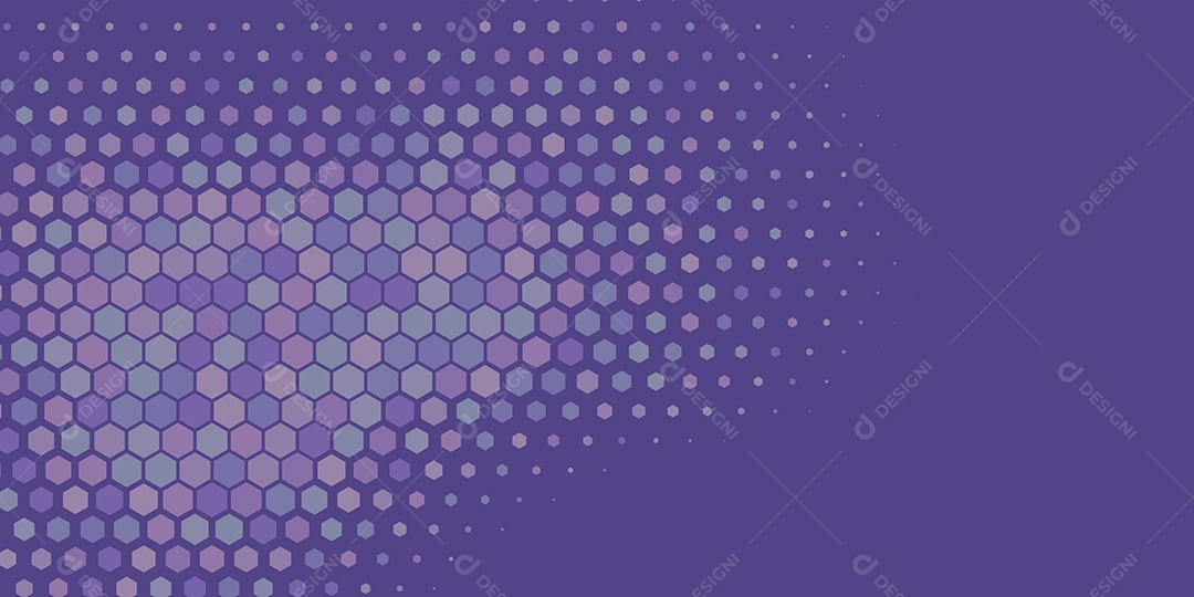 Background Hexágono Abstrato Roxo Ilustração Vetor EPS
