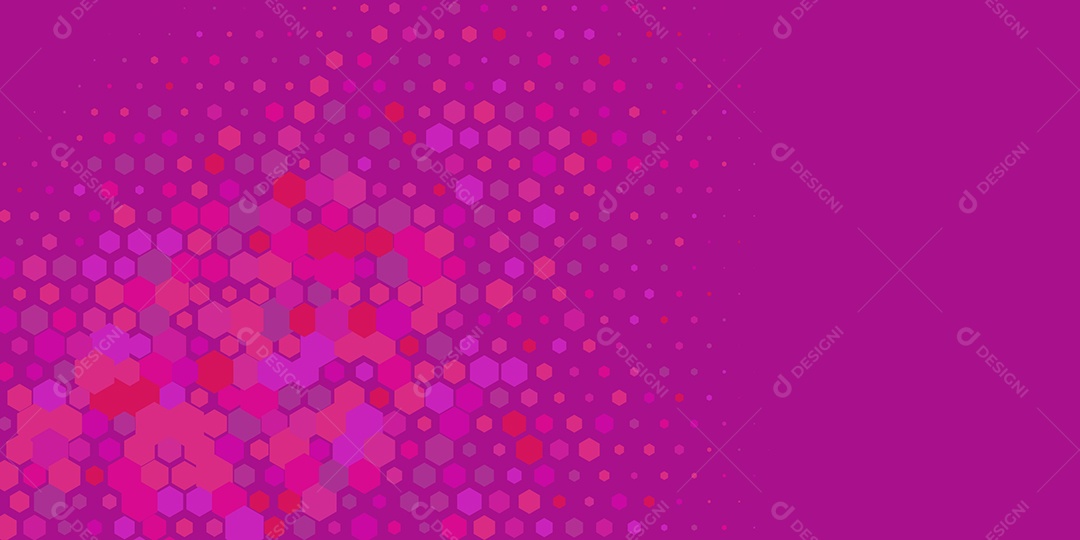 Background Hexágono Abstrato Roxo Ilustração Vetor EPS