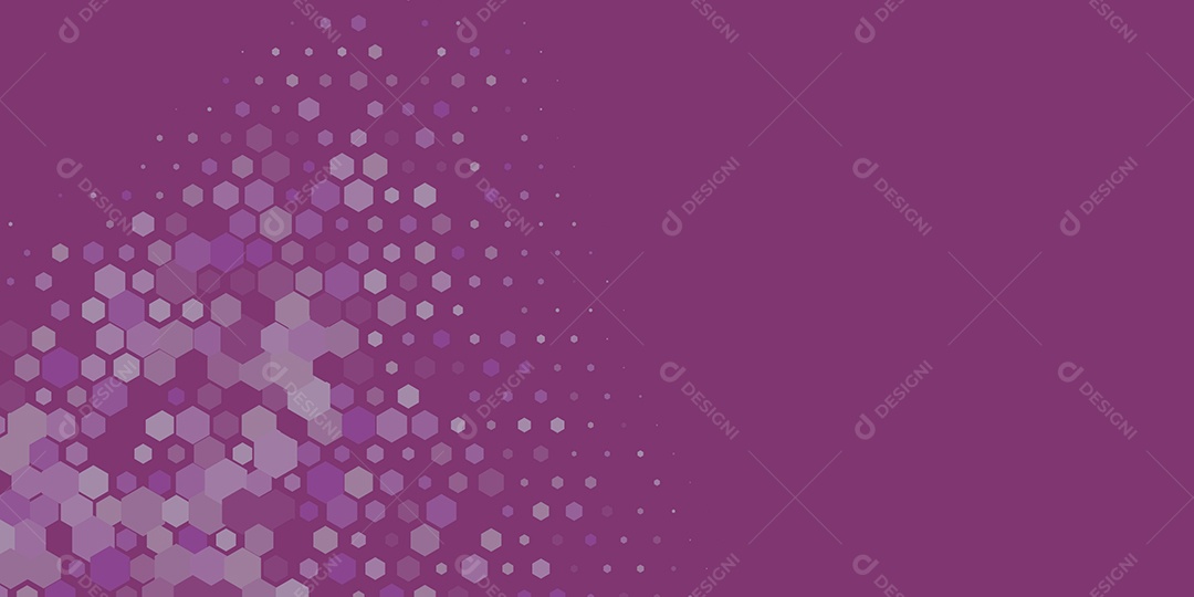 Background Hexágono Abstrato Roxo Ilustração Vetor EPS