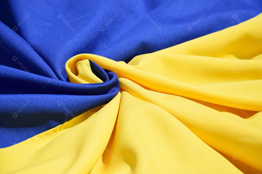 Ucrânia bandeira azul e amarela