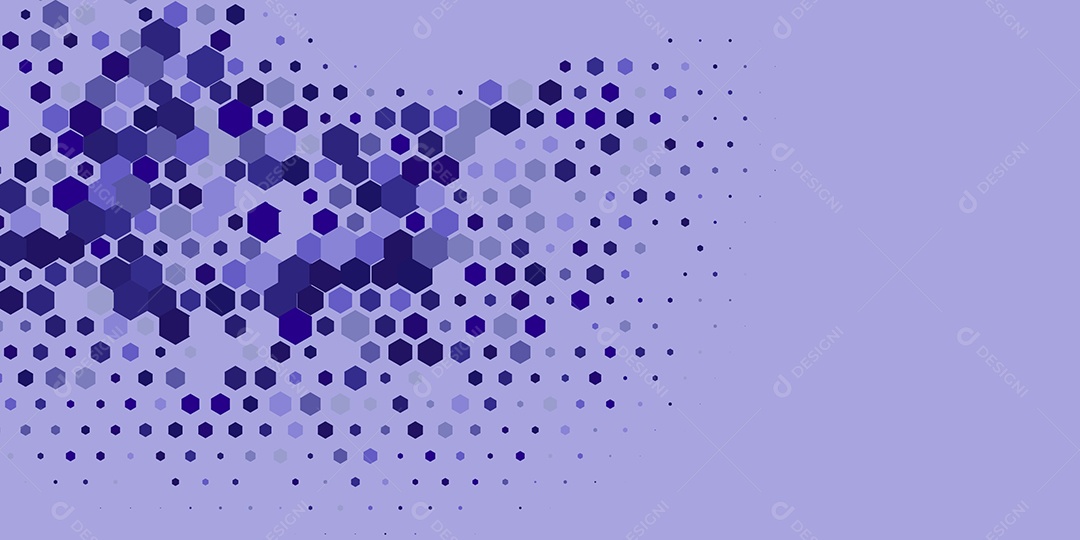Background Hexágono Abstrato Roxo Ilustração Vetor EPS